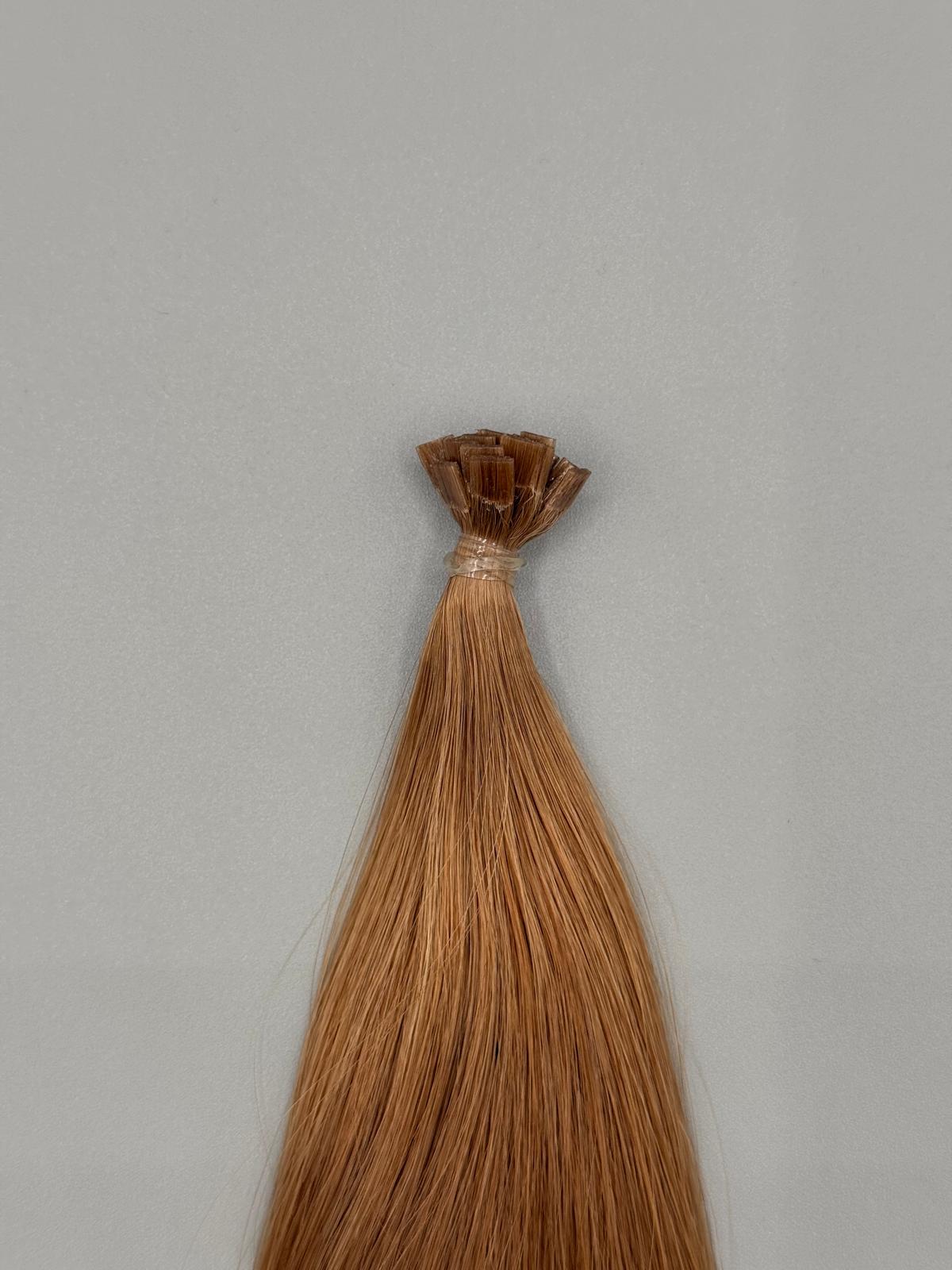 Bonding Extensions Beigeblond-Gold 50 cm aus 100 % Remy-Echthaar, ROVIA Hair Basel