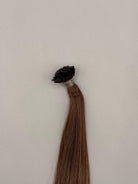Bonding Extensions Dunkelblond-Light und Hellblond-Asch 50 cm aus 100 % Remy-Echthaar