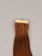 Tape In Extensions Dunkel-Light-Blond 60 cm aus 100 % Remy-Echthaar, ROVIA Hair Basel