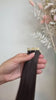 Tape In Extensions Mittelbraun aus Echthaar von ROVIA Hair Basel im Video