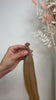 Bonding Extensions in Hellblond-Asch aus Echthaar von ROVIA Hair Basel im Video